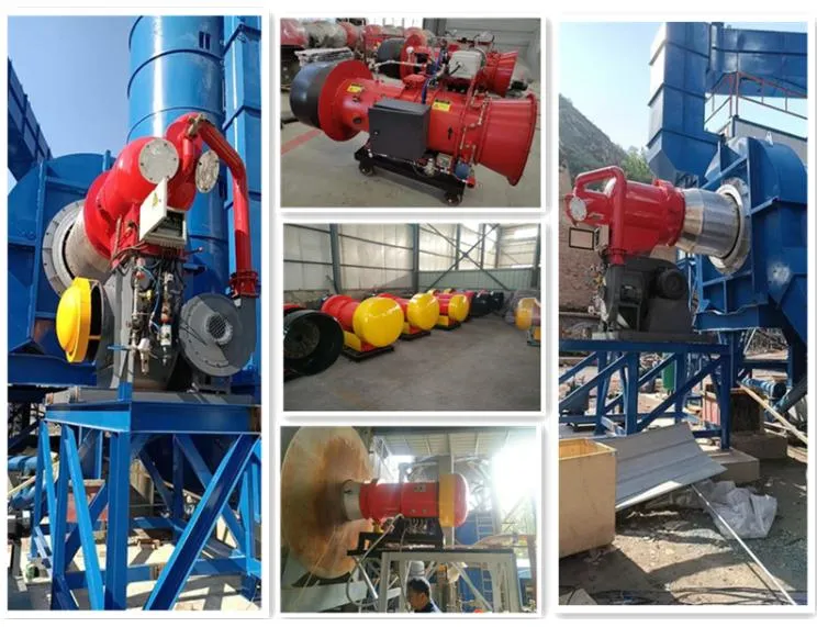 Asphalt Mixing Plant Diesel /Heavy Oil/Gas Dual Fuel Burner